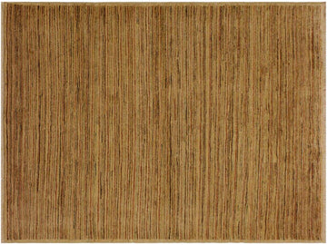 Shabby Chic Gabbeh Delma Beige/Rust Wool Rug - 4'2'' x 5'9''